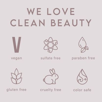 Aluram authentic imported vegan hair treatment container angled view on a neutral background.