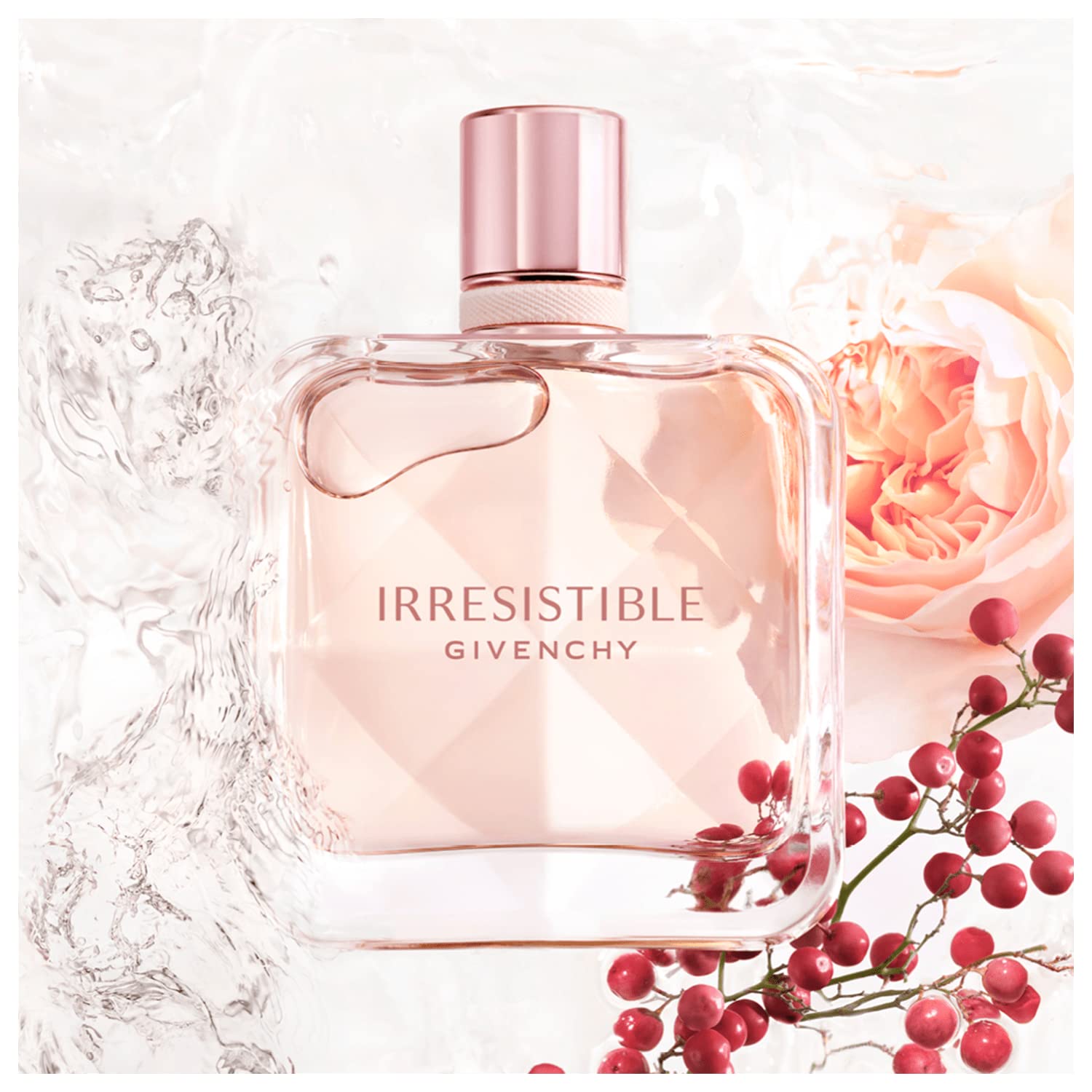 Givenchy Irresistible Fraiche women perfume showing detail of the regular spray nozzle
