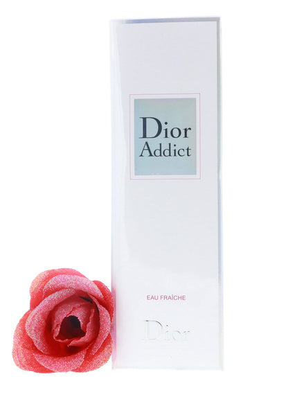 Dior Addict Eau Fraiche new packaging bottle showcasing liquid clarity
