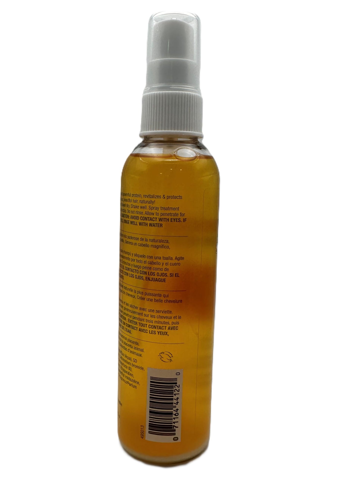 Authentic imported USA Hask Placenta daily spray treatment pack for damaged hair rehabilitation.
