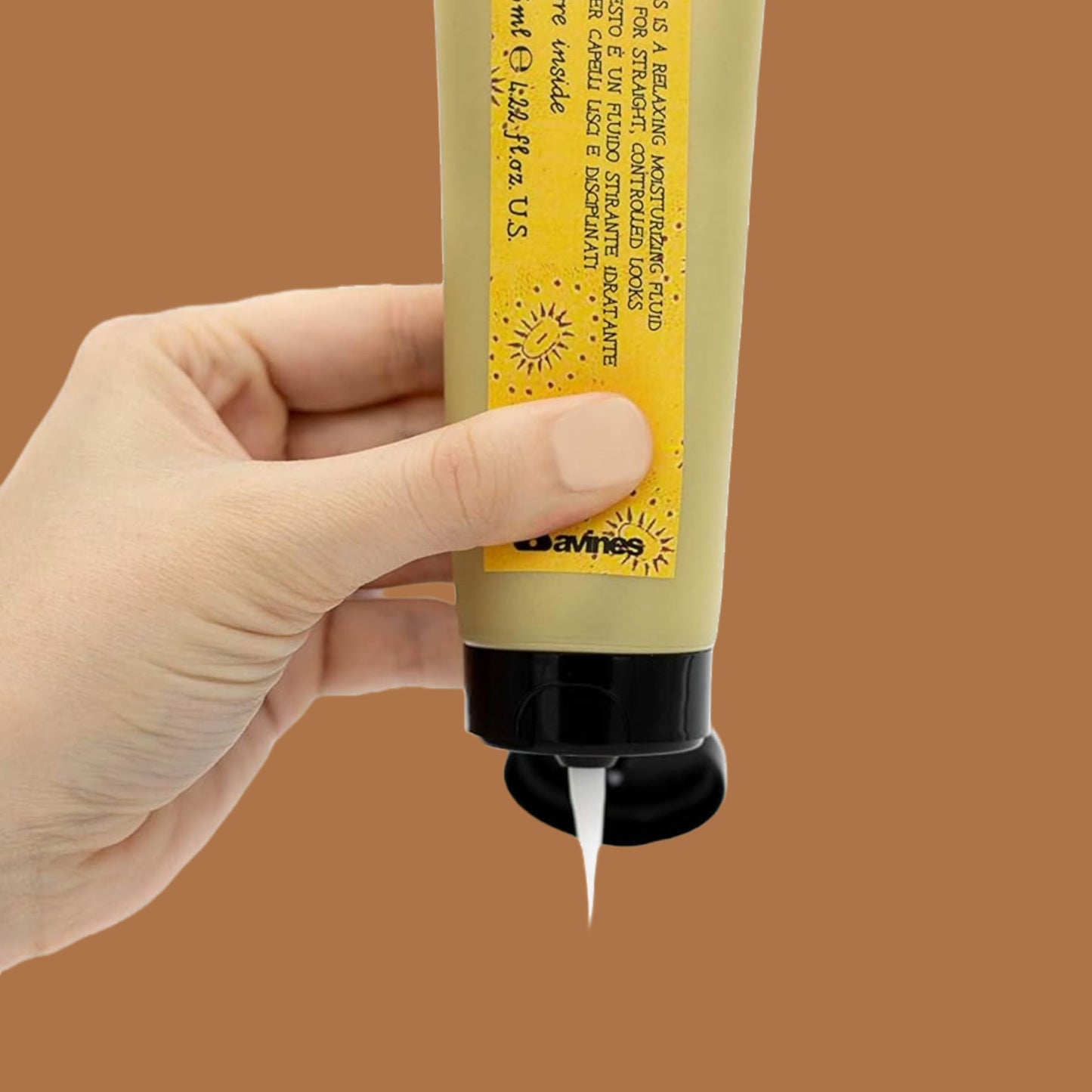 Davines moisturizing cream for straight hair