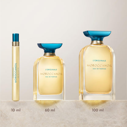 Imported USA luxury perfume travel spray packaging box front view.
