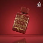 Authentic Dubai imported Eau de Parfum outer box showcasing the official product seal.