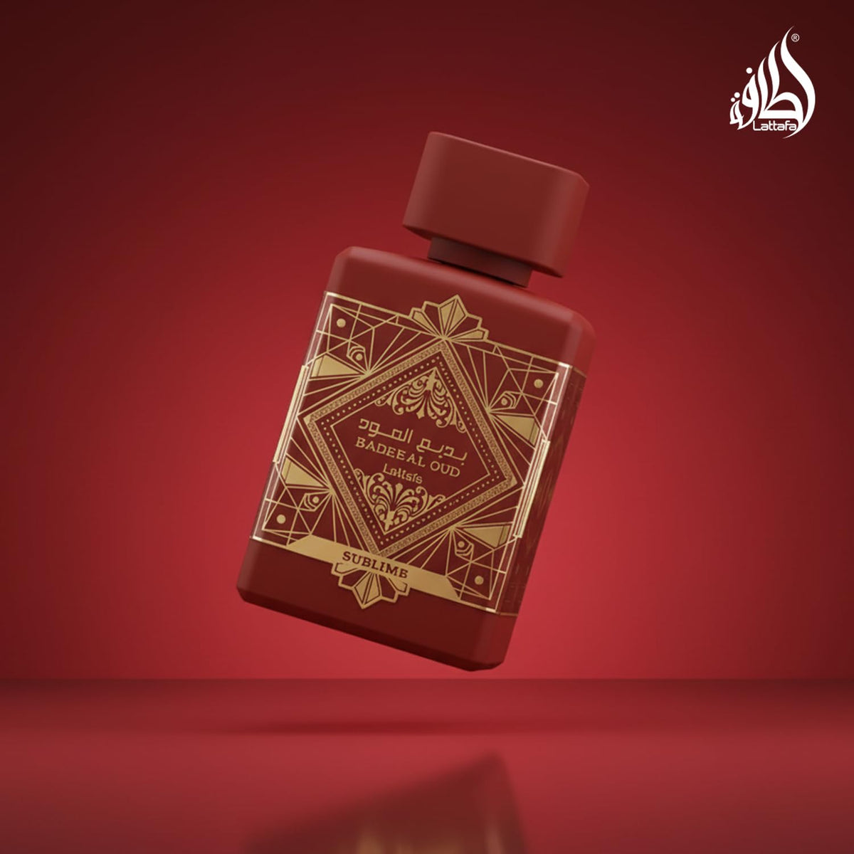 Authentic Dubai imported Eau de Parfum outer box showcasing the official product seal.