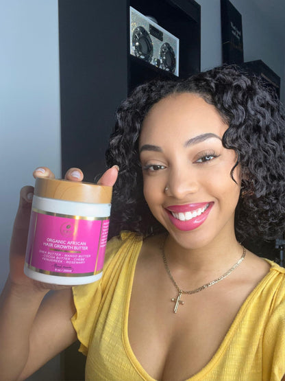 Makof Beauty hair treatment jar showing directions and ingredient details