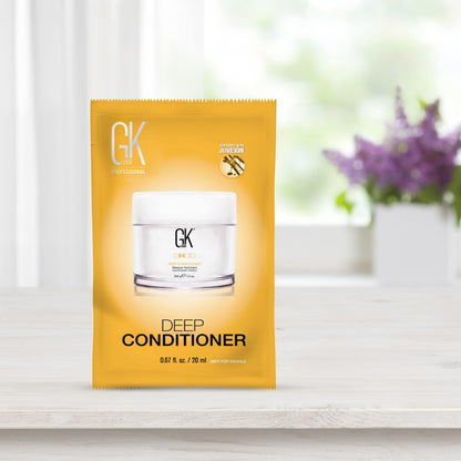 GK HAIR imported travel size hair mask packets for professional smoothing results