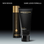 Professional Sebastian dark oil lightweight conditioner back label details