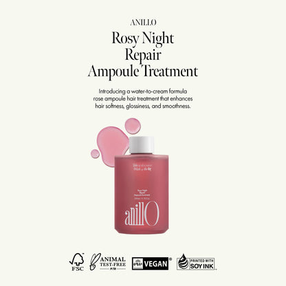 Anillo water-to-cream hair mask packaging showcasing the premium Korean beauty repair formula.