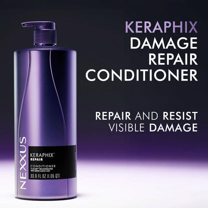 Nexxus Keraphix Keratin Resistance Therapy set for damaged hair treatment