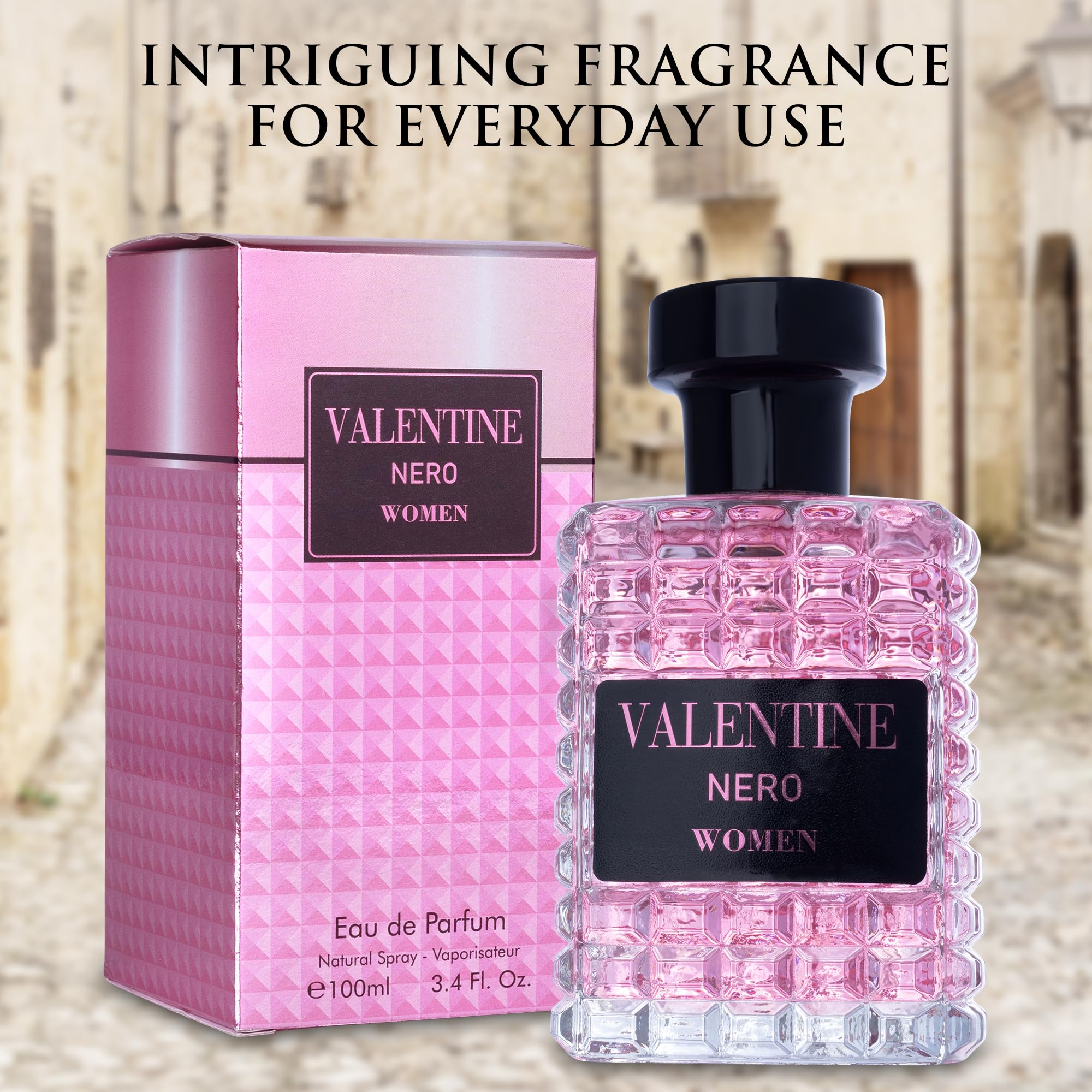 Urban Collection Valentine Nero 100ml EDP spray nozzle details
