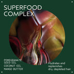Aveda Nutriplenish hair care product back label with ingredient details