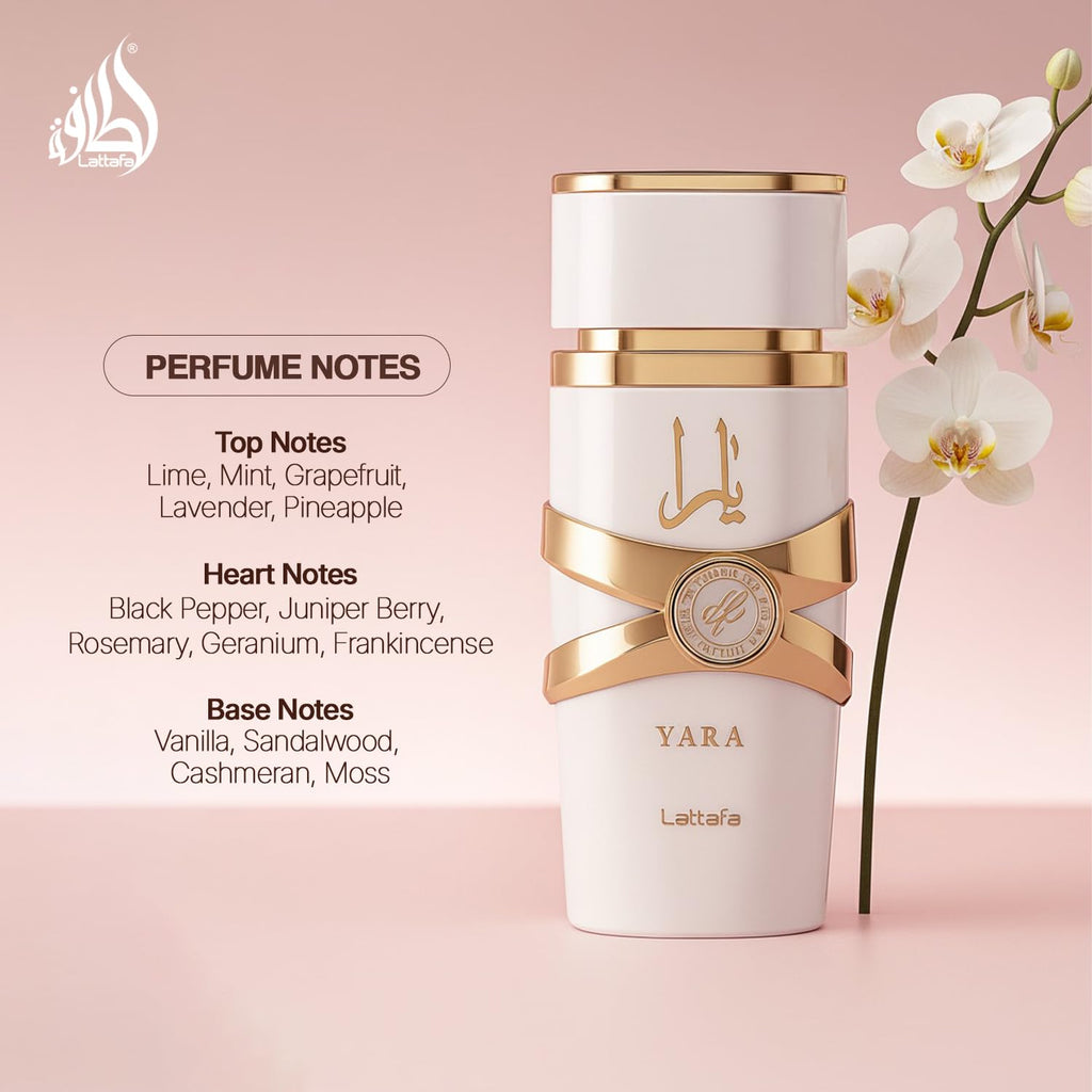 Luxury white and gold perfume bottle packaging for women