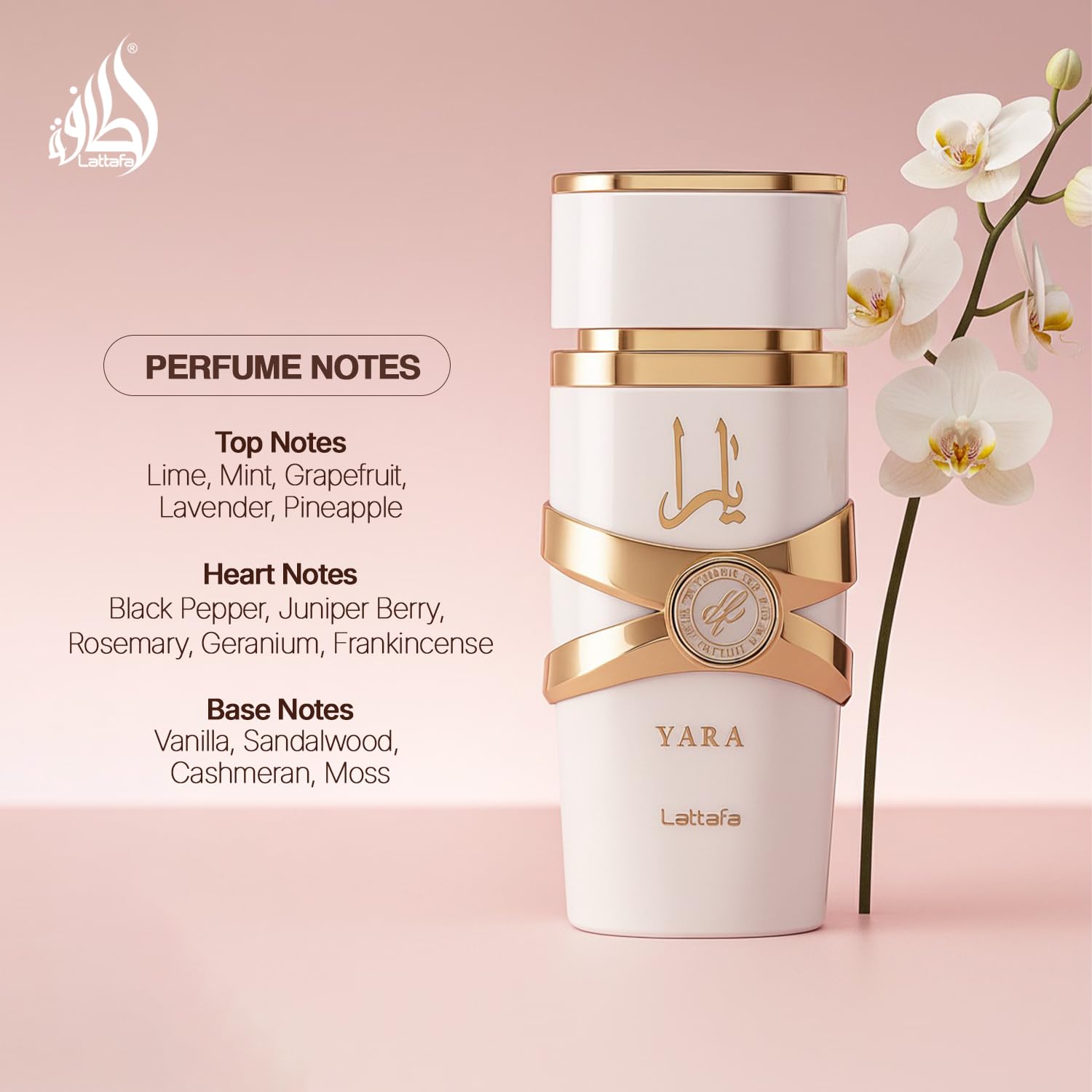 Luxury white and gold perfume bottle packaging for women