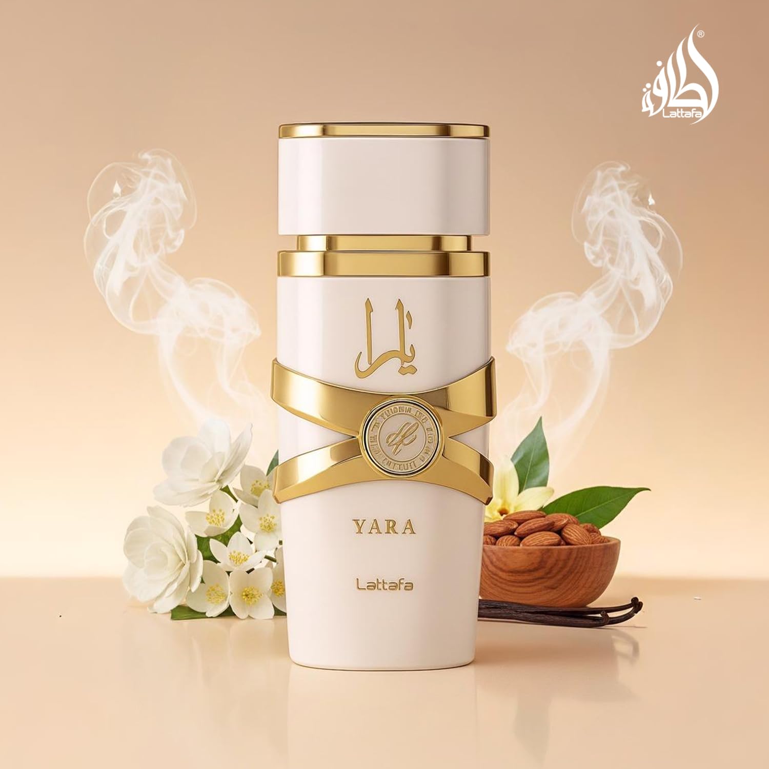 Lattafa Yara Moi floral fruity fragrance top notes illustration