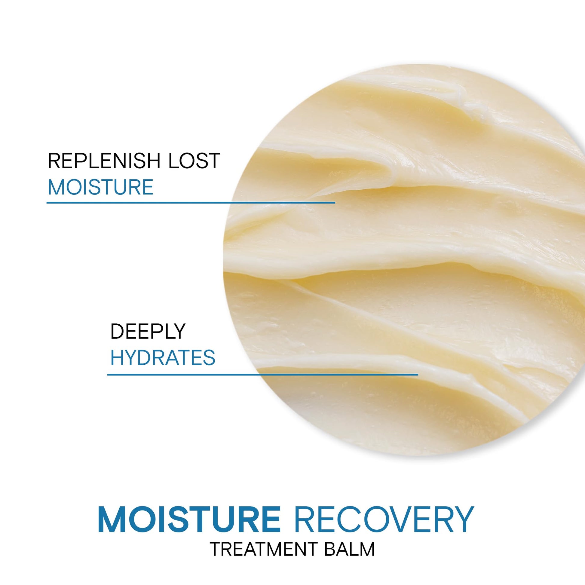 Authentic USA imported Joico Moisture Recovery Treatment Balm for coarse and dry hair on an ecommerce product display backdrop