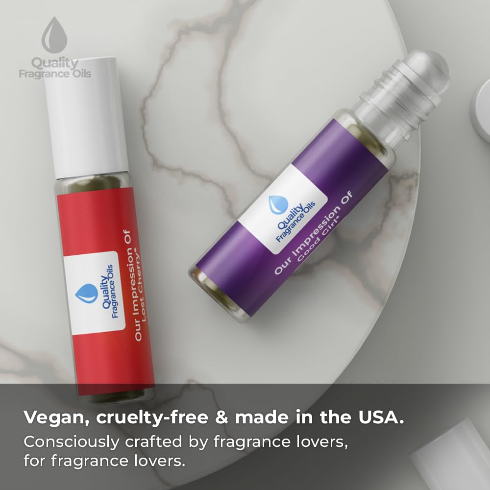 Authentic USA imported Quality Fragrance Oils Baccarat Rouge 540 alternative premium glass bottle packaging layout