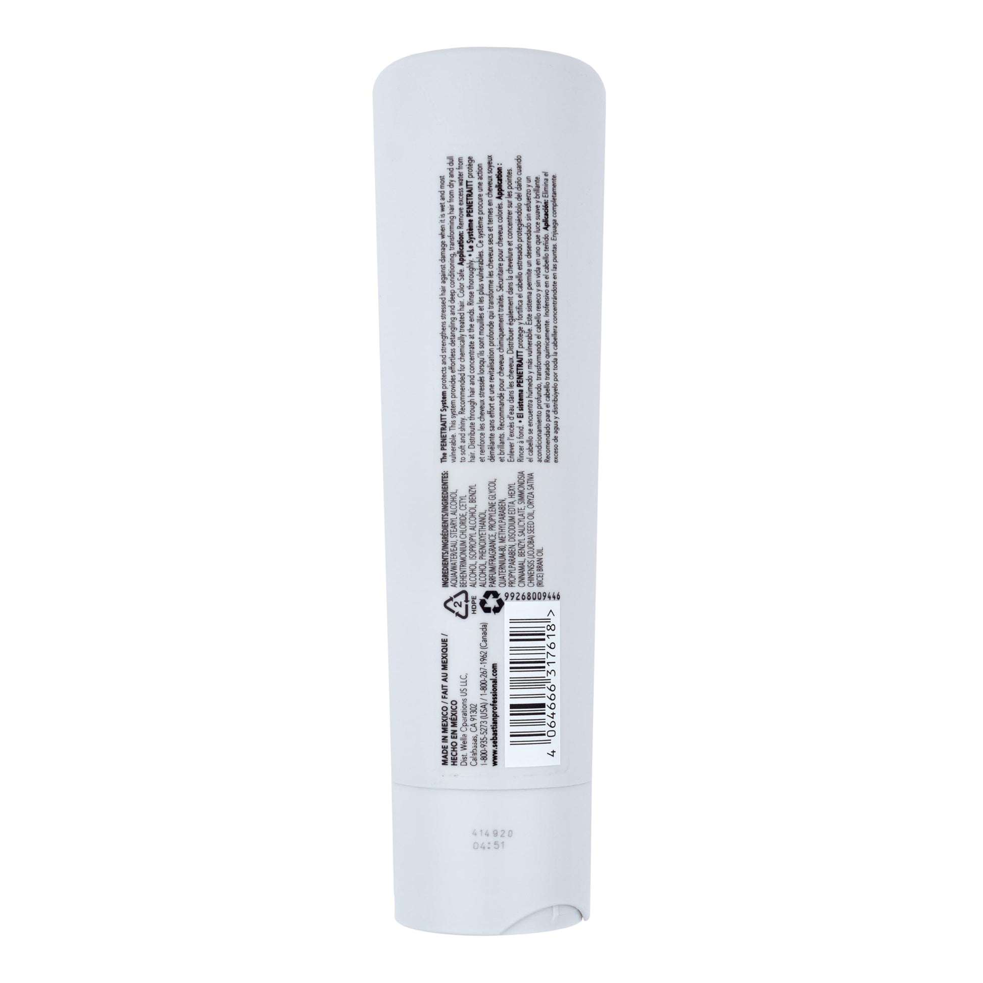 Sebastian Professional hair repair conditioner bottle showcasing product label details