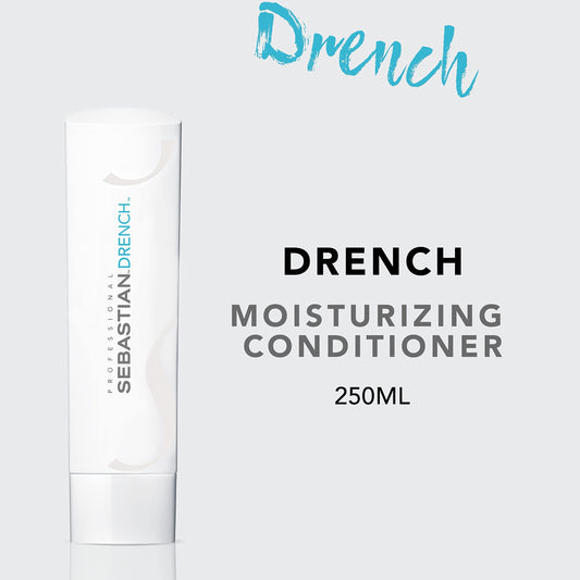 Sebastian Professional Hydre Drench hydrating conditioner back label showing detailed usage instructions