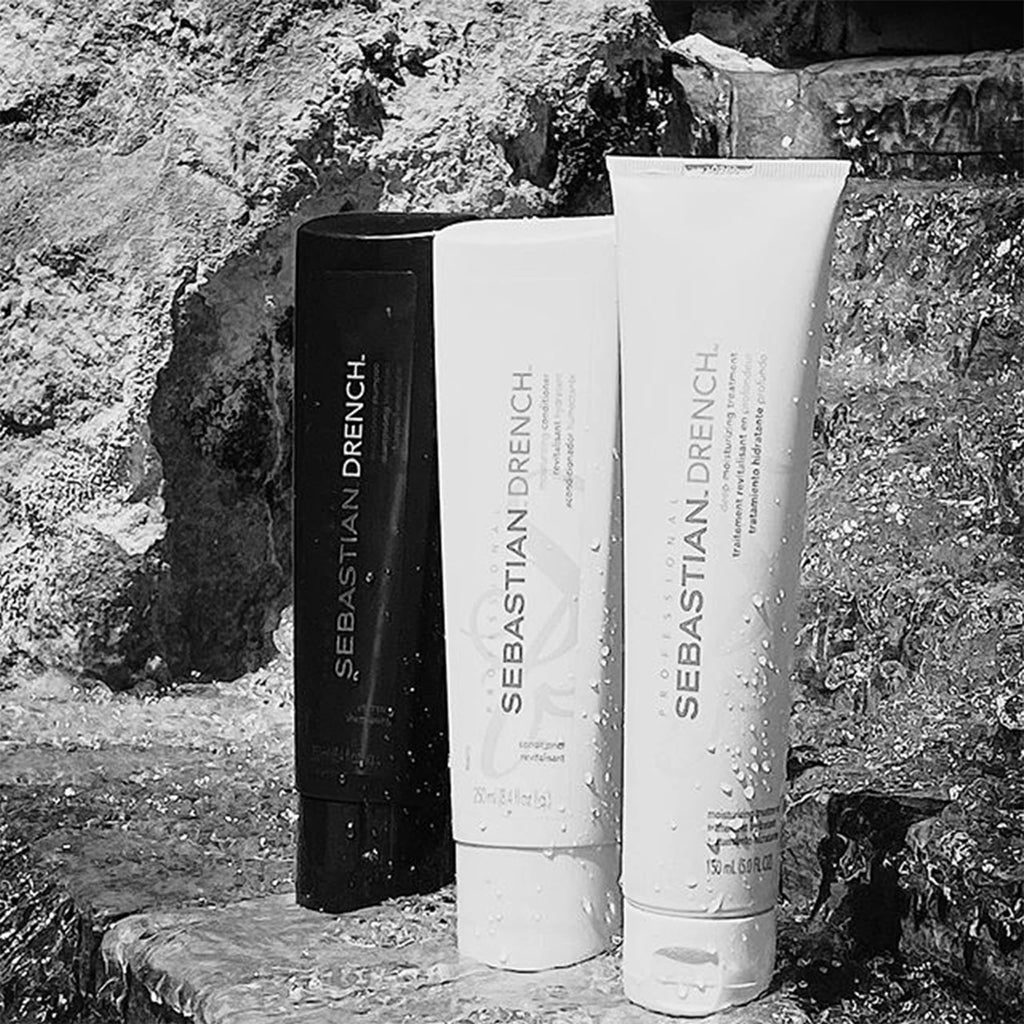 Sebastian Professional Drench Moisturizing Conditioner lifestyle shot