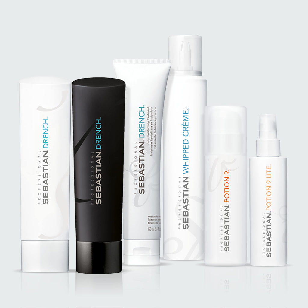 Sebastian Professional Drench Moisturizing Conditioner application demonstration