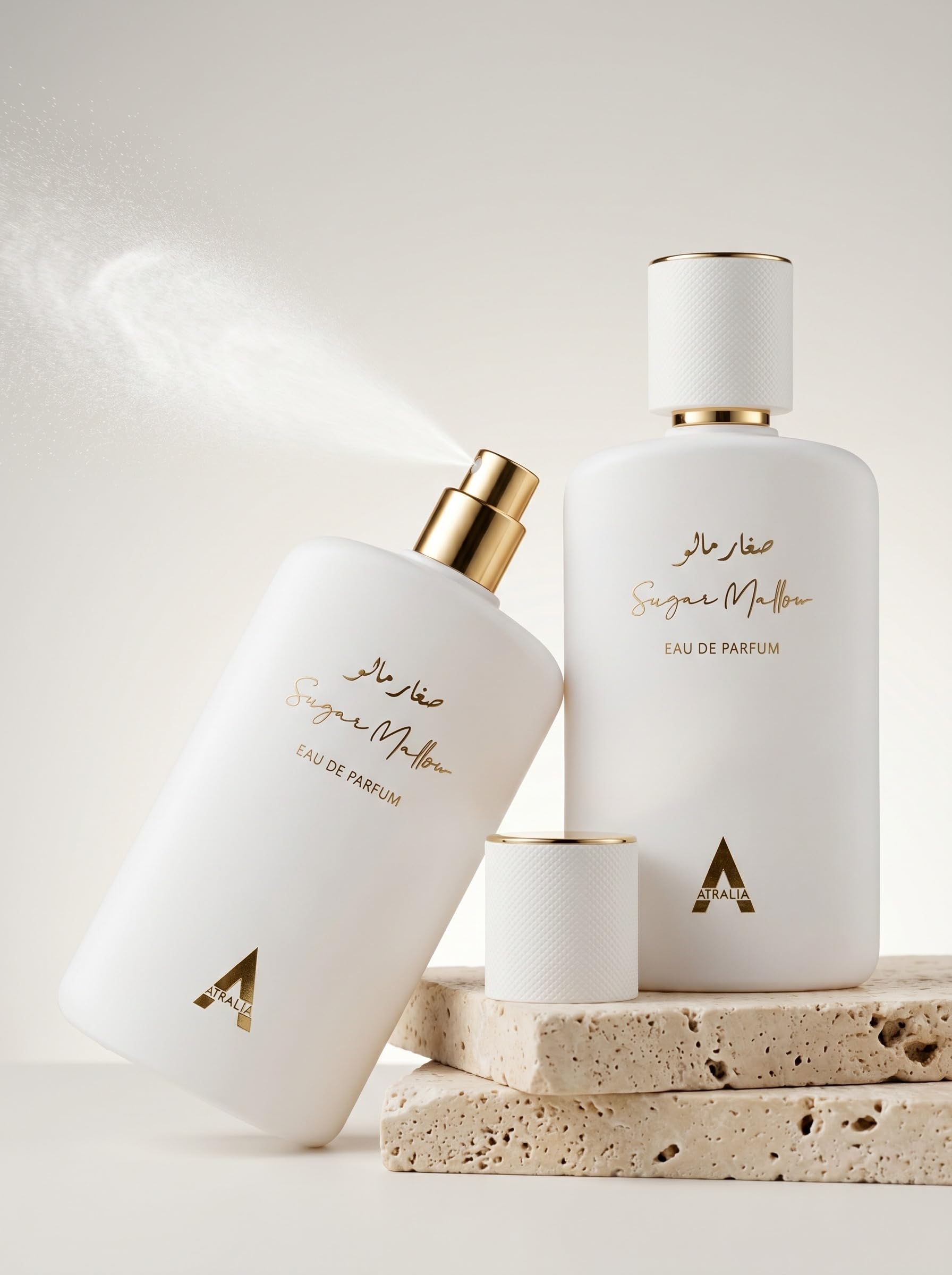 Atralia Sugar Mallow sweet marshmallow and vanilla perfume details