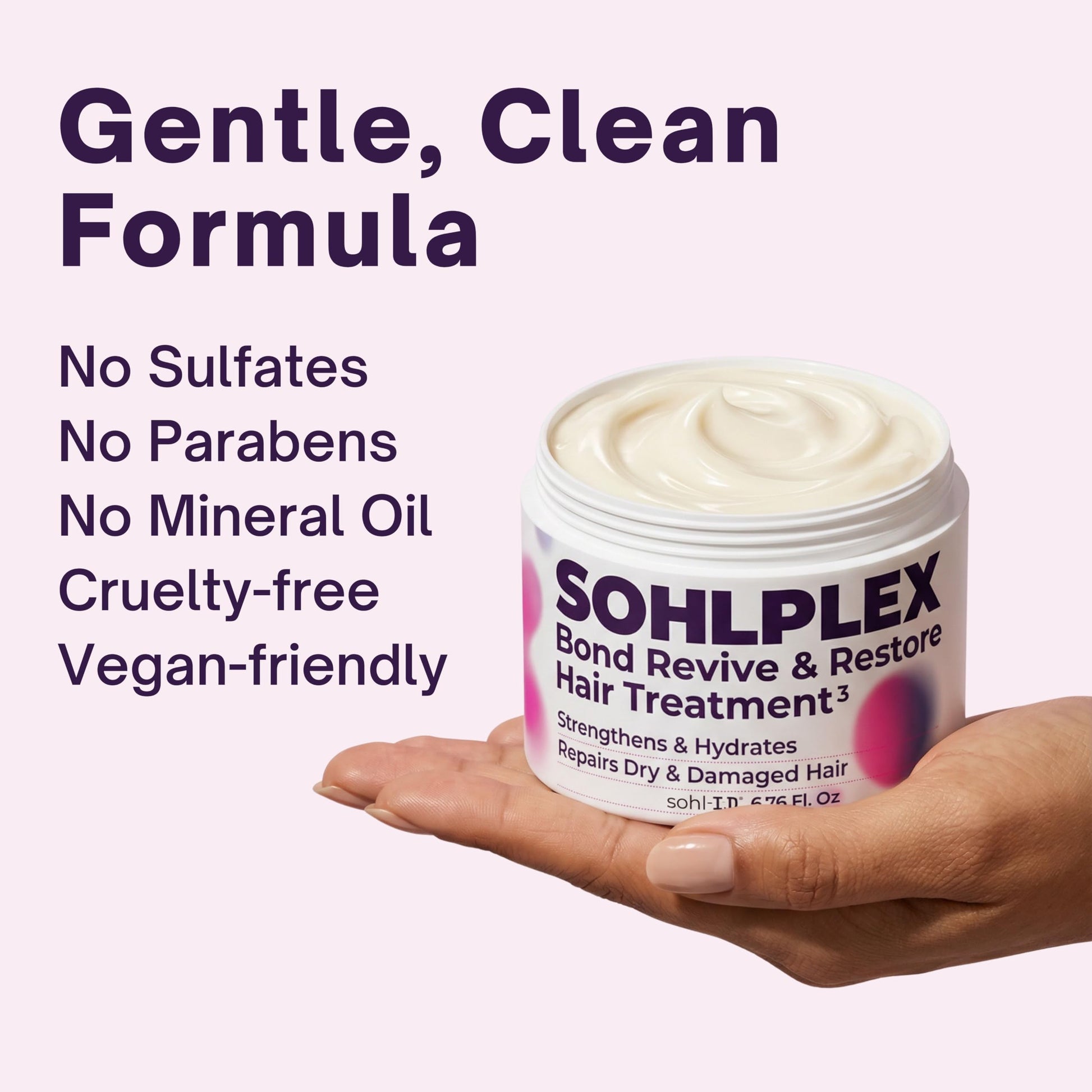 Sohl-I.D. Bond Revive And Restore Hair Mask box packaging indicating authentic USA imported status