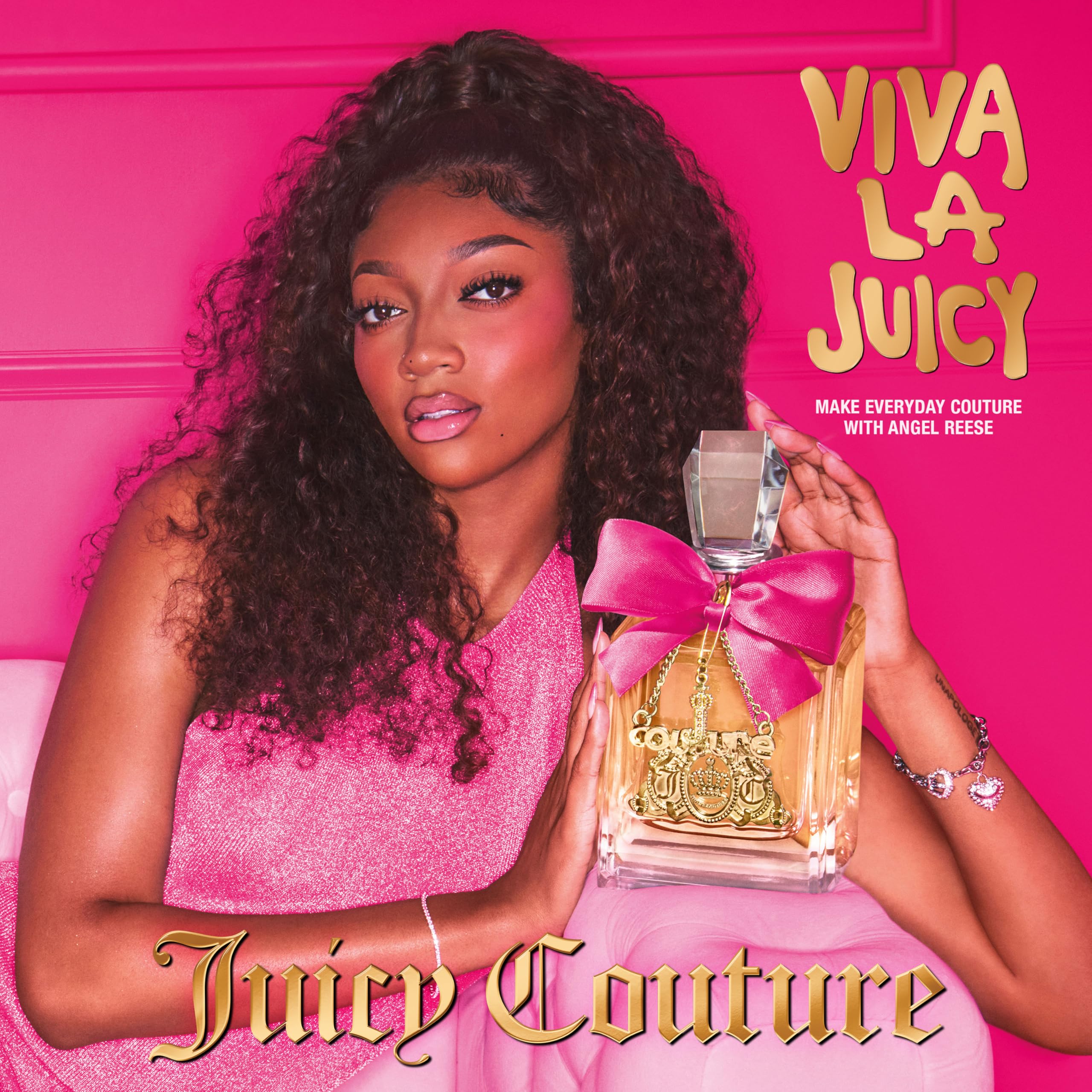 Juicy Couture Viva La Juicy women perfume showing iconic bow packaging detail