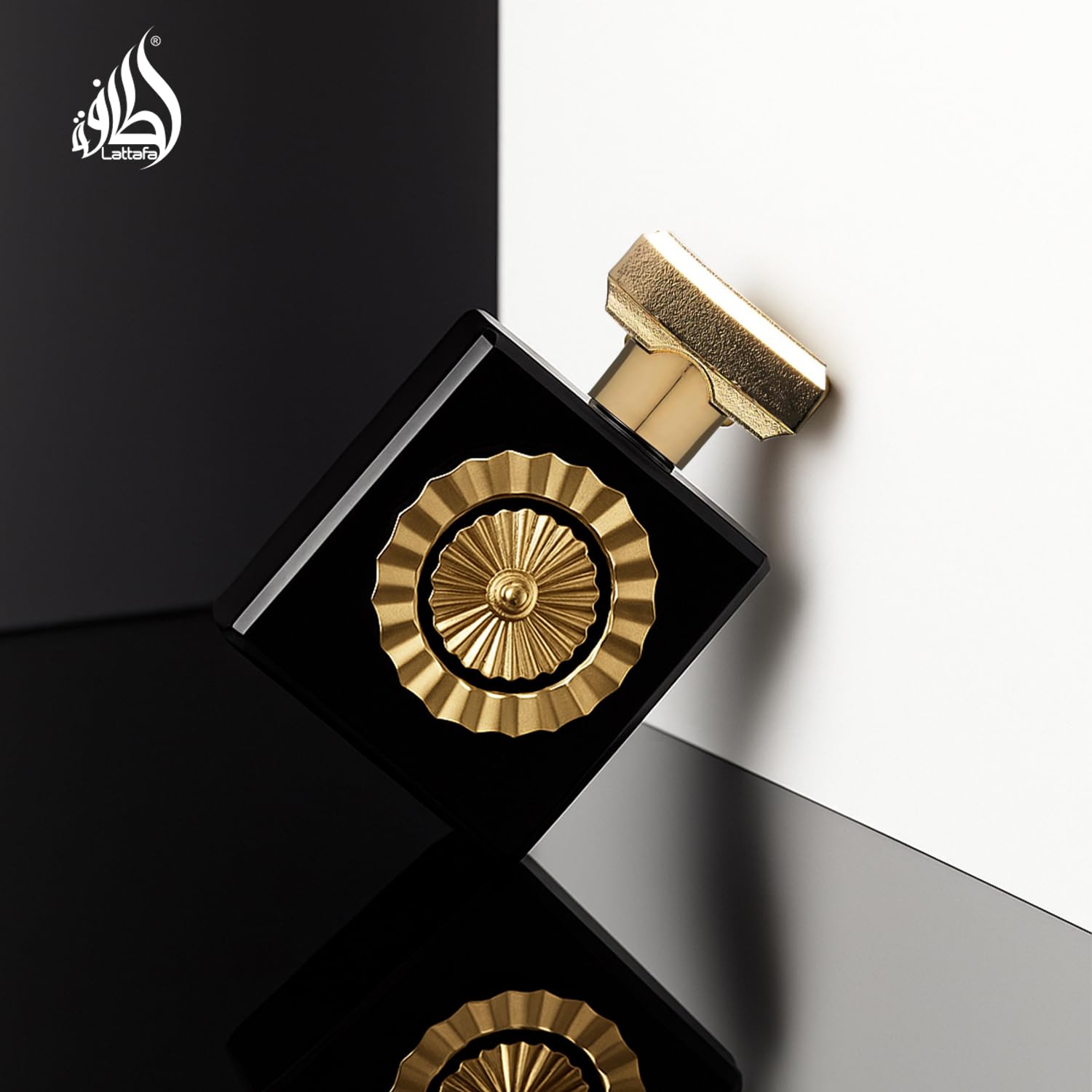 Premium Lattafa Pride Nebras 100ml Eau De Parfum bottle detailed angle