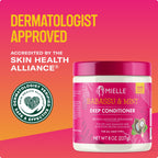 Mielle Organics Babassu And Mint Deep Conditioner lifestyle application view