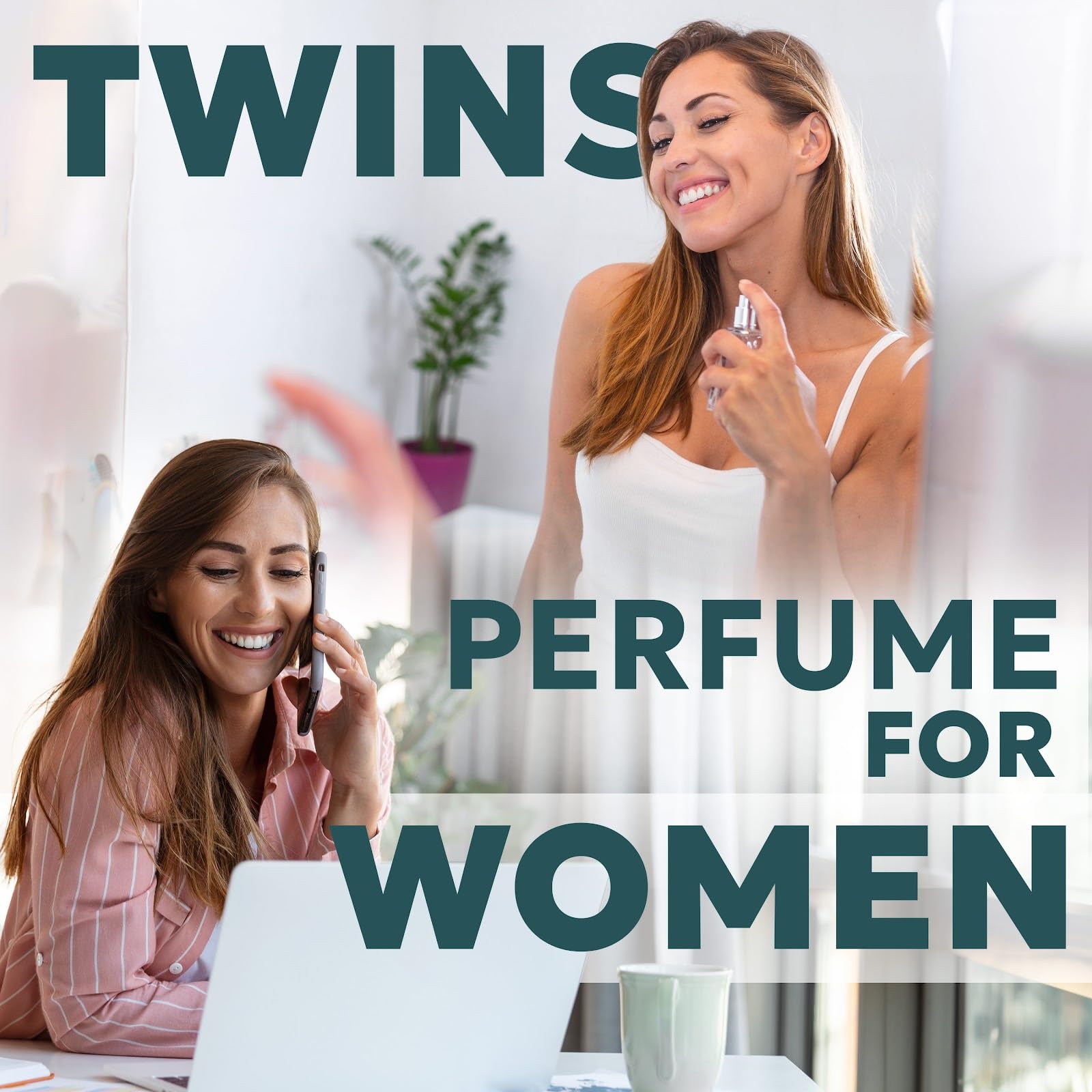 Authentic USA imported TWINS PARFUM Delina impression luxury packaging details