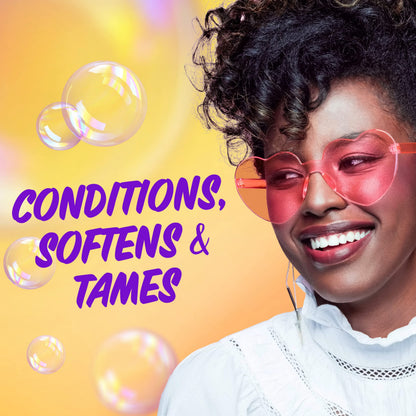 Aussie Hair Insurance Leave In Conditioner Triple Pack showing three eight fluid ounce bottles