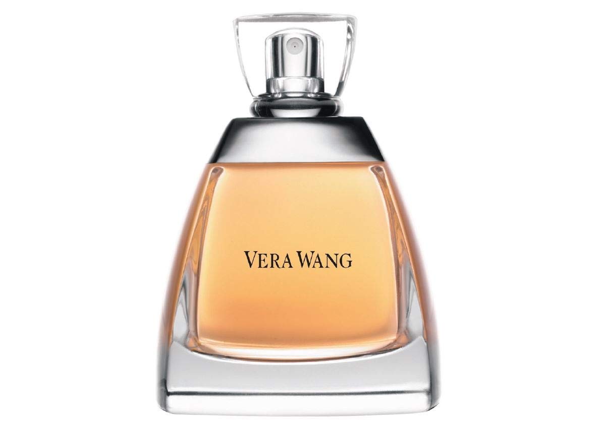 Vera Wang signature luxury perfume spray three point four ounces bottle on a white backdrop