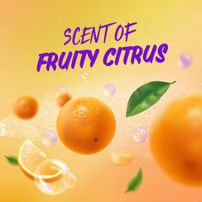 Aussie Hair Insurance Frizz Control Spray showing lightweight texture on curly hair