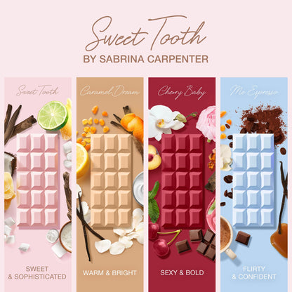SCENT BEAUTY Sabrina Carpenter collection Sweet Tooth luxury perfume bottle