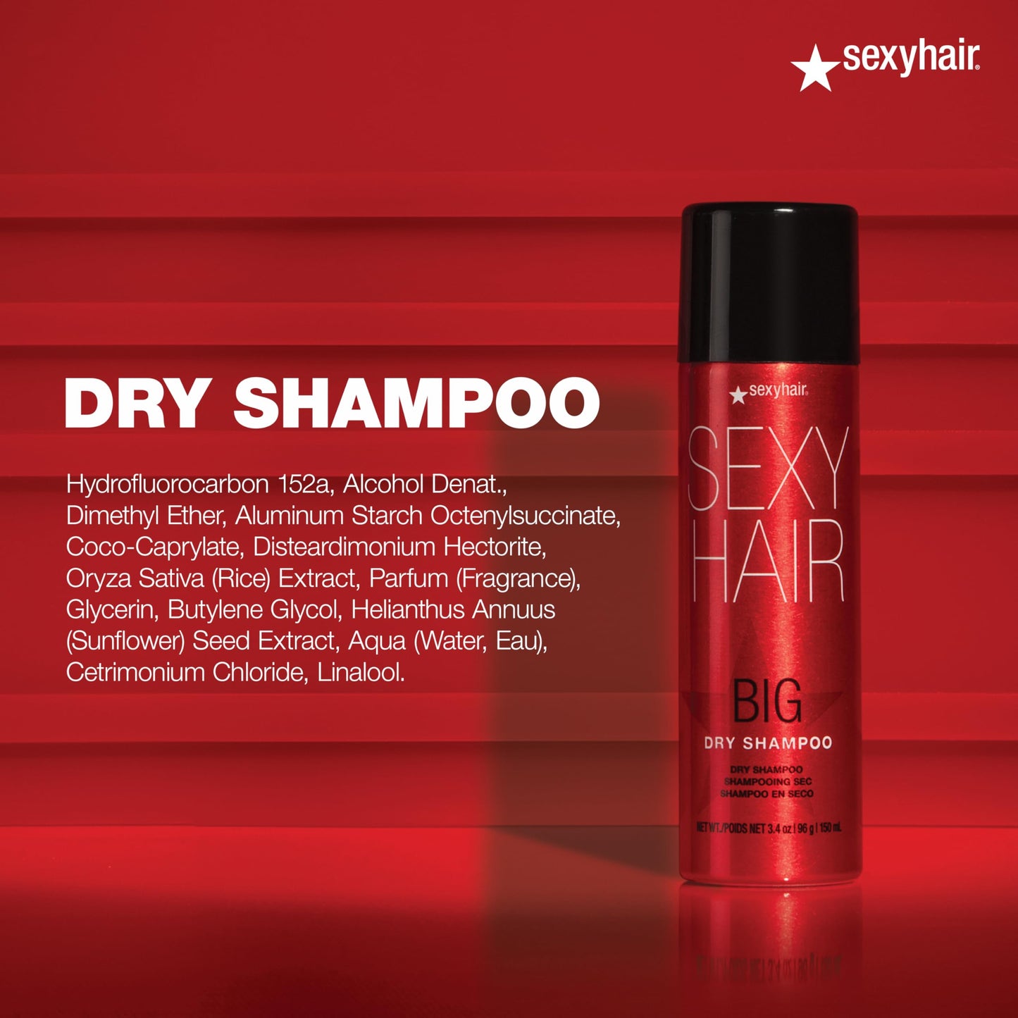 SexyHair clay-based dry shampoo for 72 hour root lift