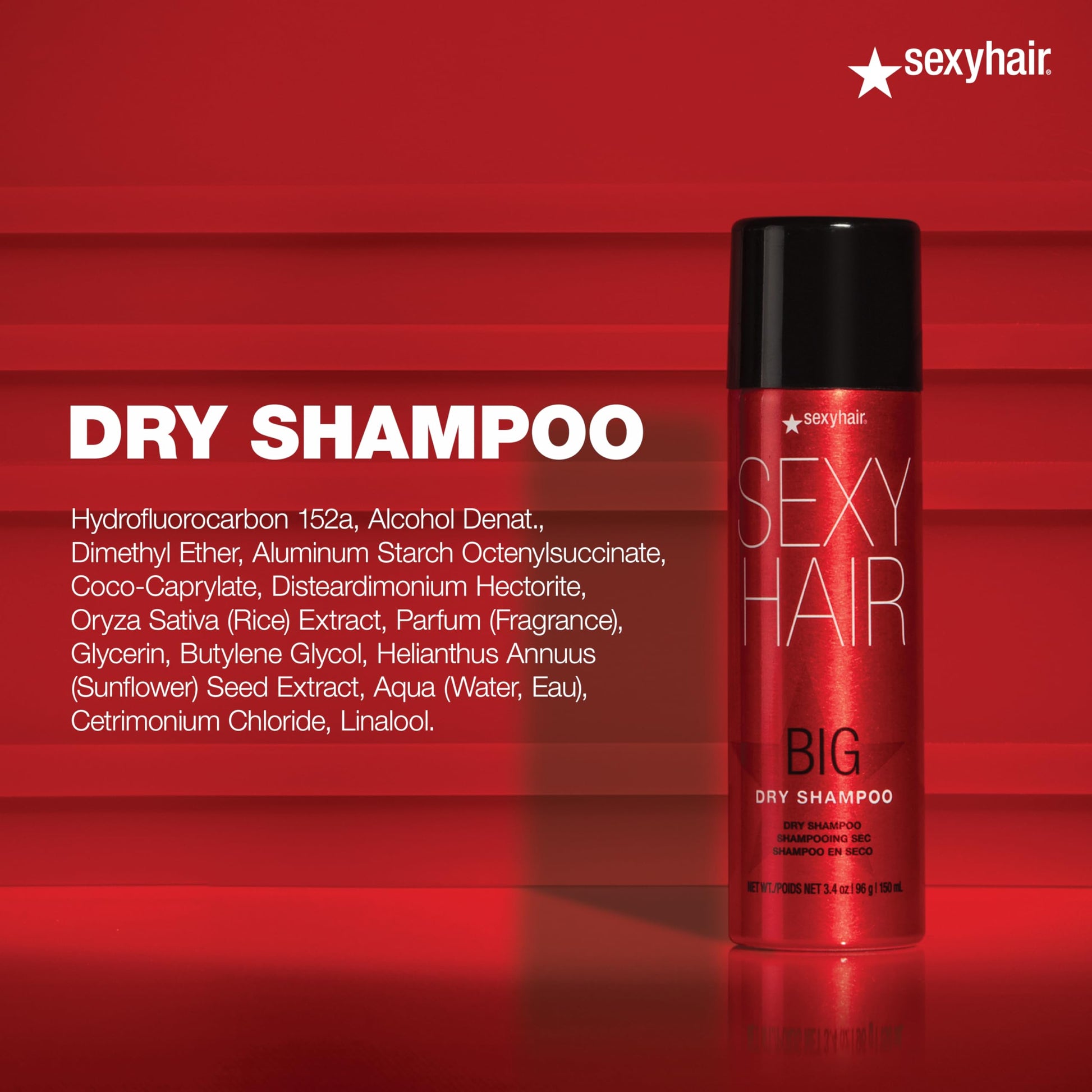 SexyHair clay-based dry shampoo for 72 hour root lift
