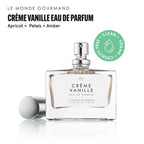Le Monde Gourmand warm vanilla spray perfume packaging box close up