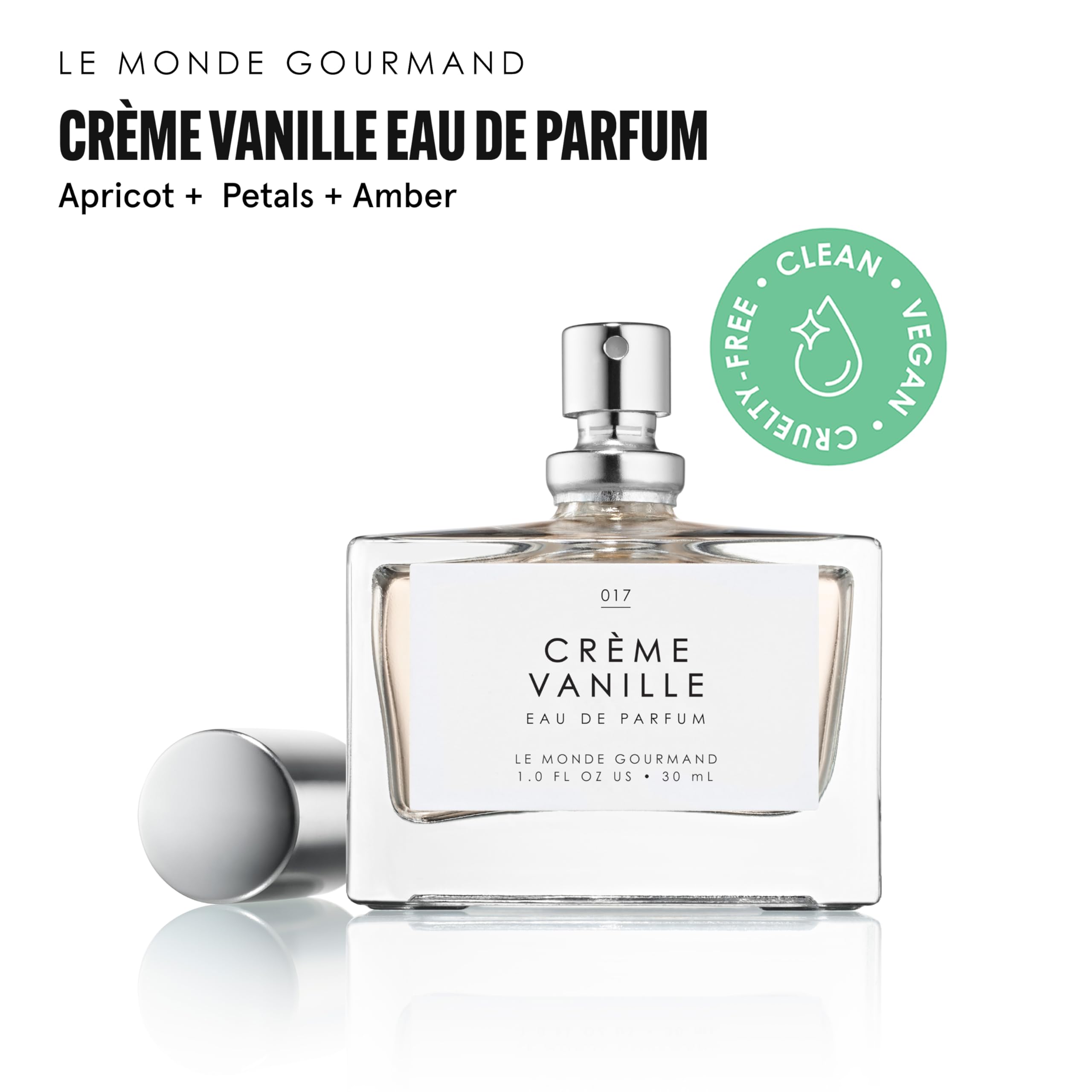 Le Monde Gourmand warm vanilla spray perfume packaging box close up