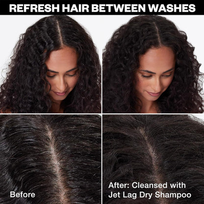 IGK invisible hair refreshing spray back label ingredients