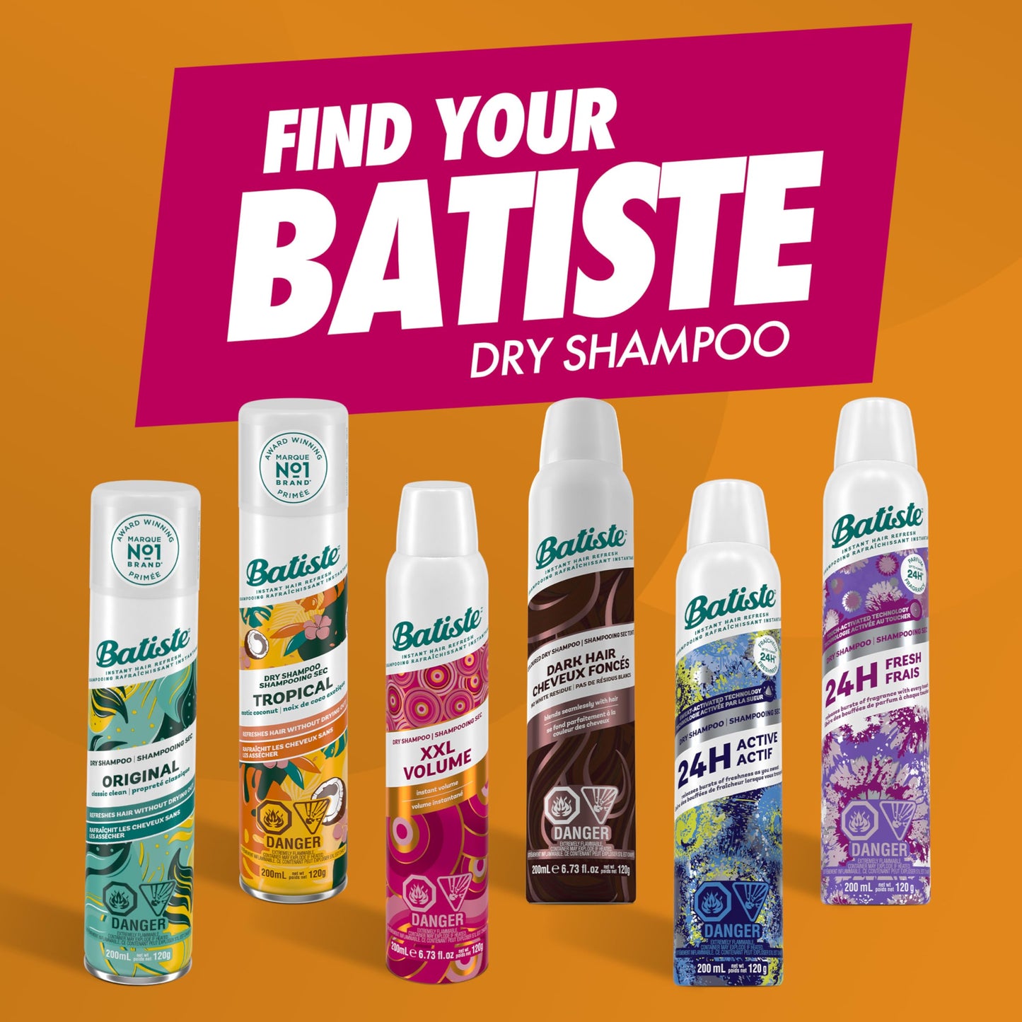 Batiste dry shampoo for oily hair roots