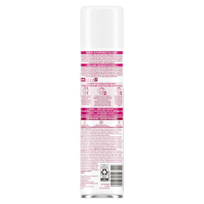 Batiste XXL hair refresh spray label details