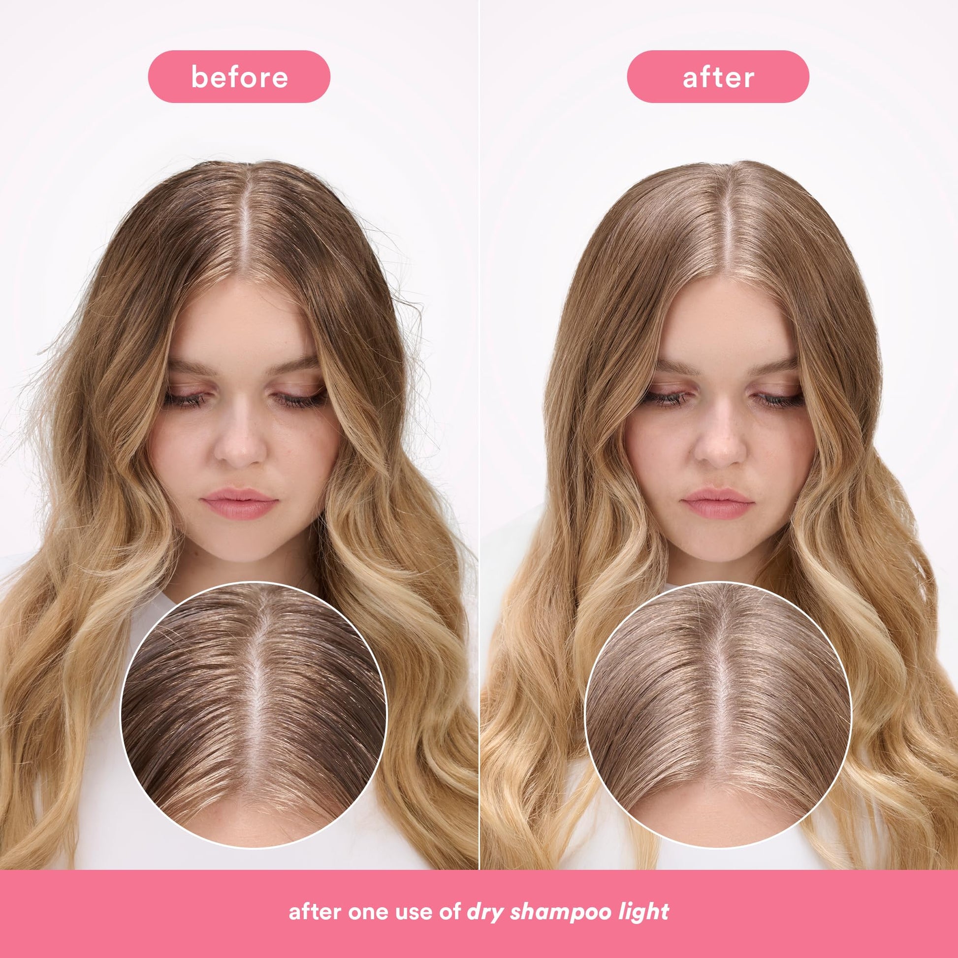 Benefits of Verb Dry Shampoo Light for light hair tones