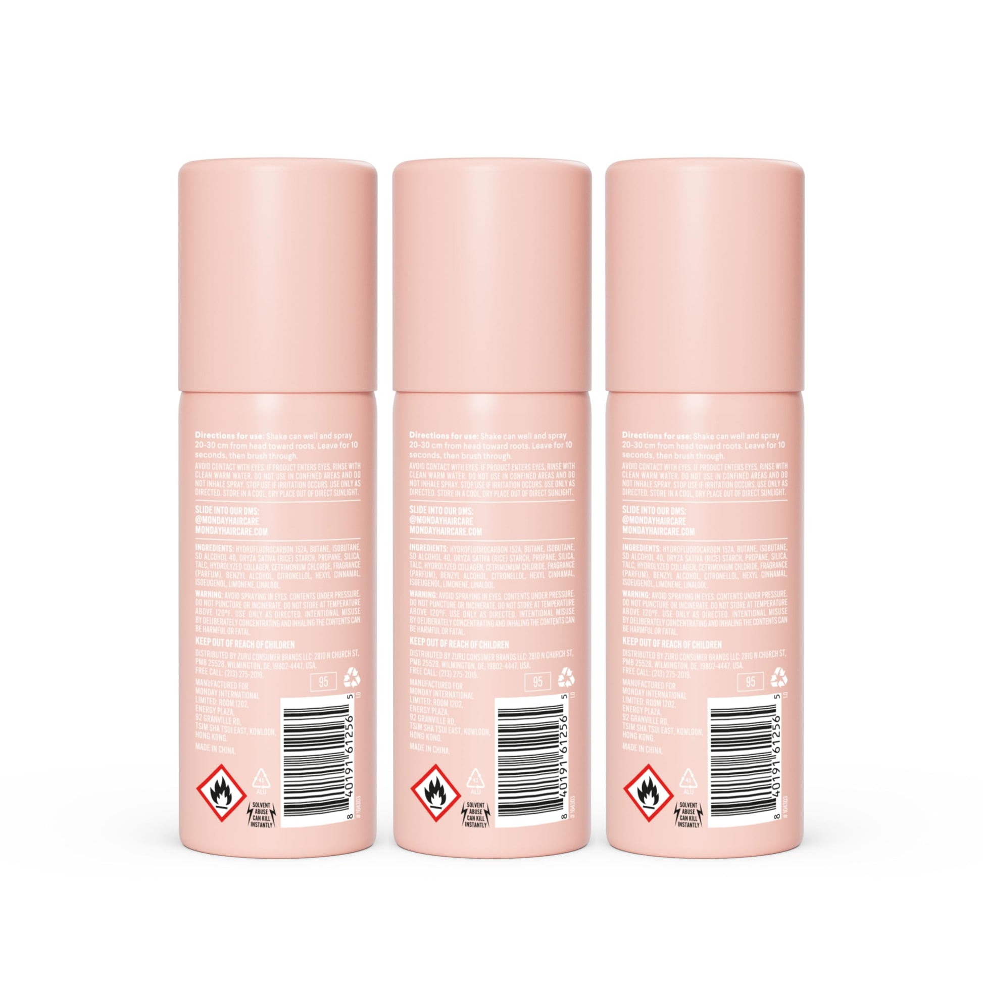 Monday Haircare Volume Dry Shampoo for thin and fine hair