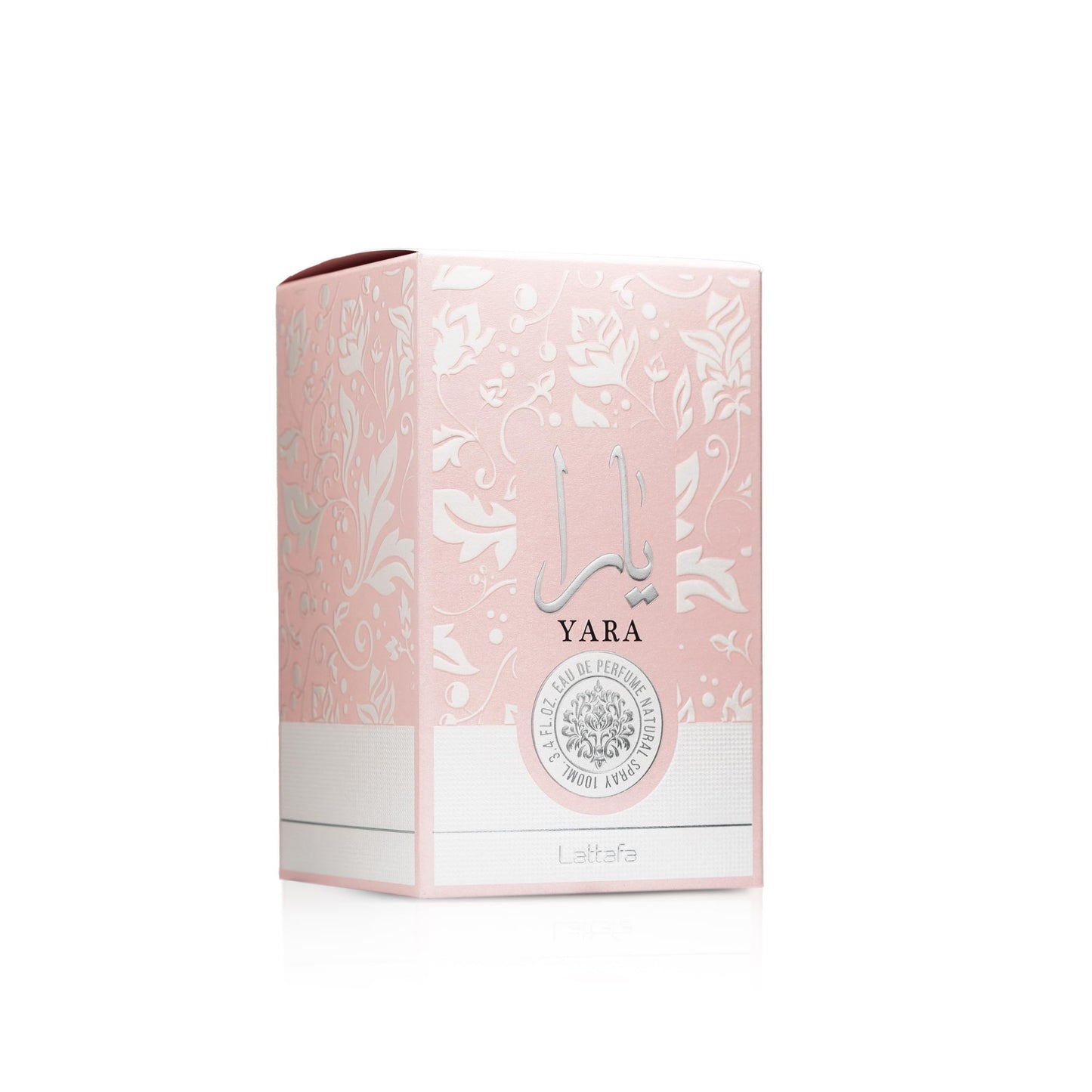 Lattafa Yara luxury Arabic fragrance packaging box and bottle