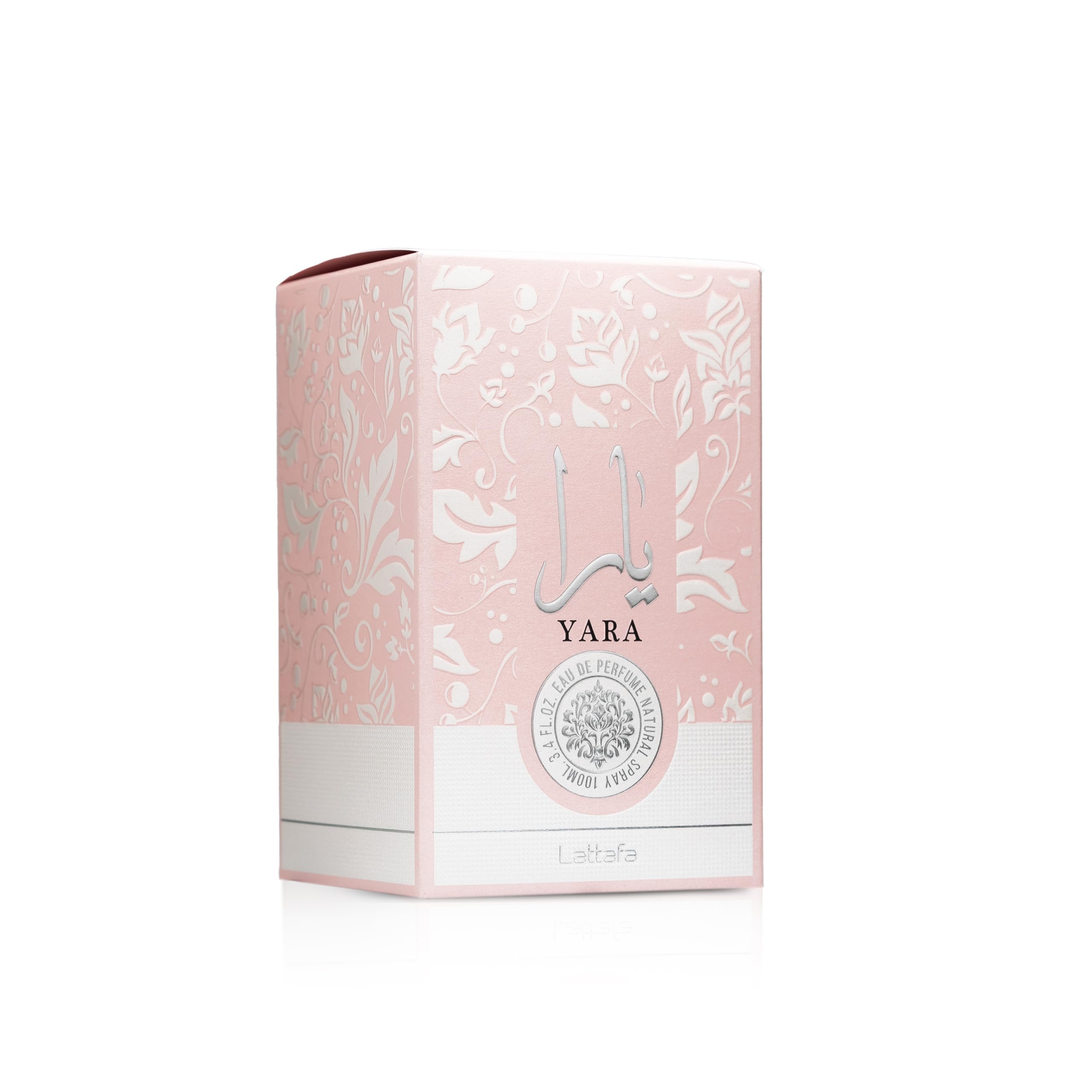 Lattafa Yara luxury Arabic fragrance packaging box and bottle