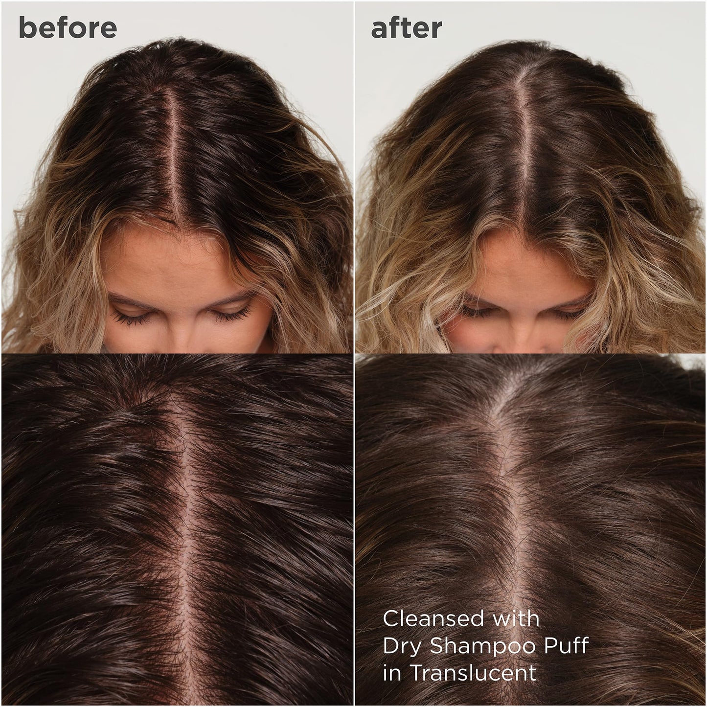 Briogeo hair powder product label detail
