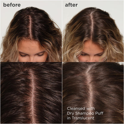 Briogeo hair powder product label detail