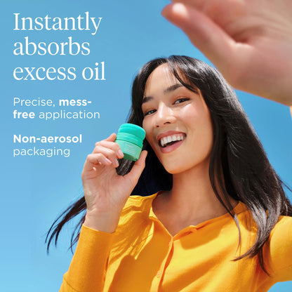 Briogeo Style and Treat Dry Shampoo puff side profile