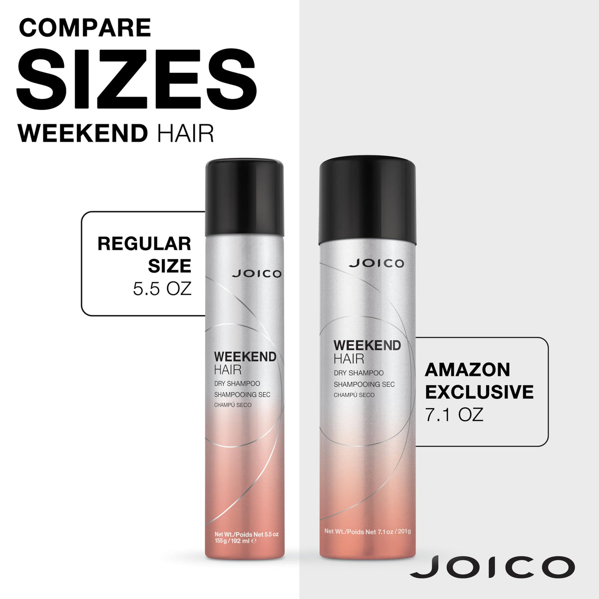 Joico dry shampoo for oily hair and volume