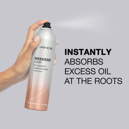 Authentic Joico Weekend Hair Dry Shampoo product packaging